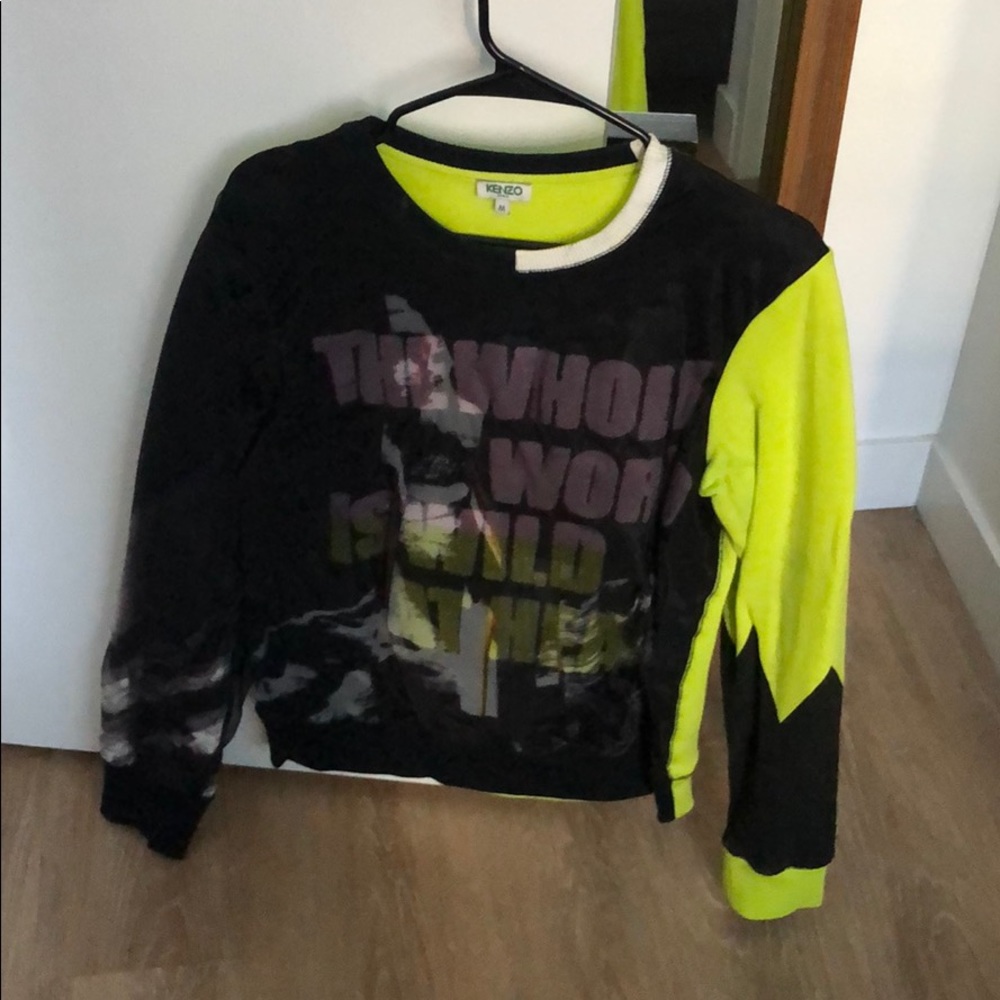 KENZO! Awesome bright sweatshirt
